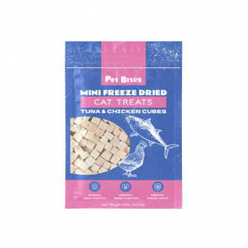 Pet Bites Mini Freeze Dried Tuna & Chicken Cubes 14.17g
